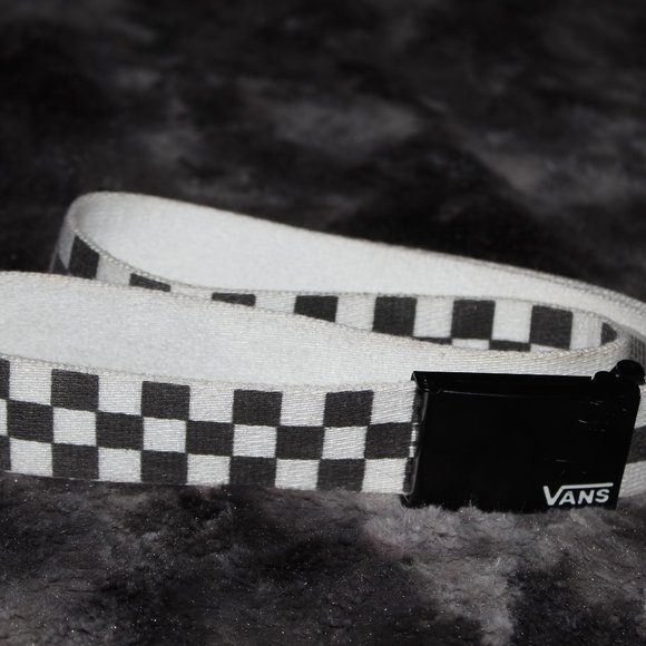 COPY - Vans Deppster Black & White Checkered Web Belt black/one size - Picture 1 of 3